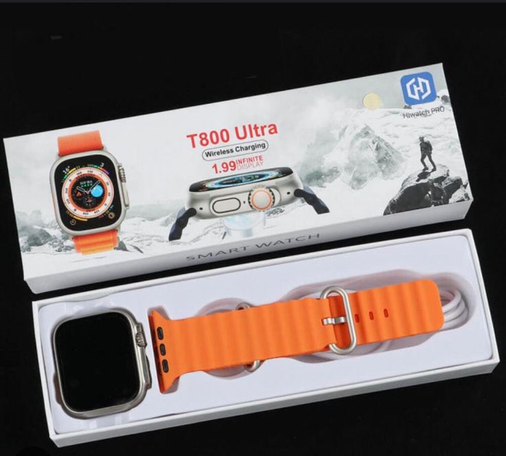 Free T800 Ultra Smart Watch 1.99 Inch Fitness Tracker Wireless Charging T800ultra Smartwatch Pdg Smartwatch