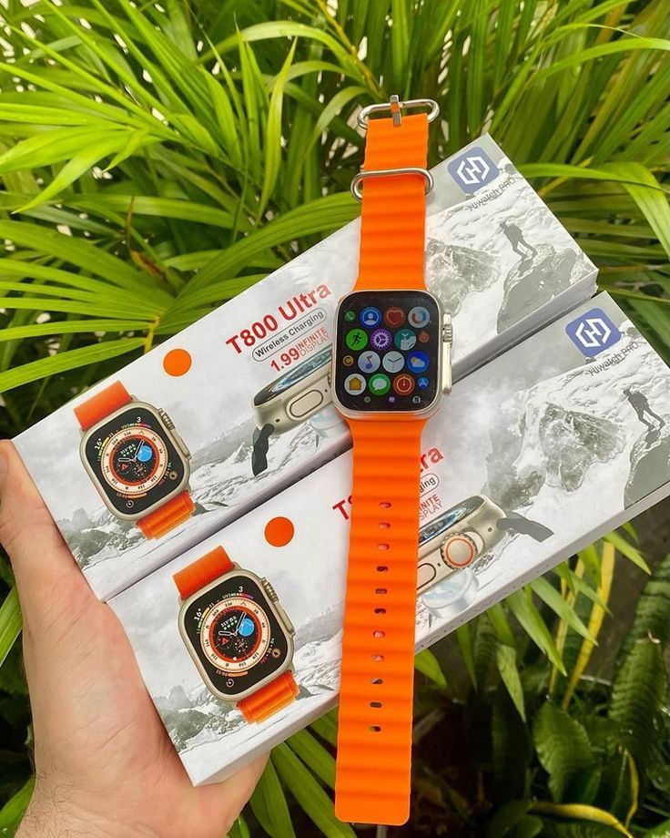 Free T800 Ultra Smart Watch 1.99 Inch Fitness Tracker Wireless Charging T800ultra Smartwatch Pdg Smartwatch